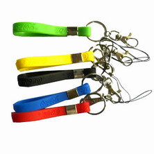 night-luminous silicone key ring